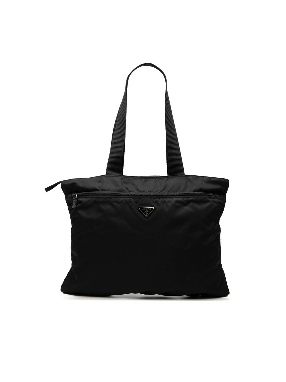 Prada Tessuto Tote Pre-Loved Black #289280P42B